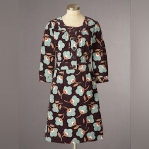 Boden Placket Floral Cord Dress 10R